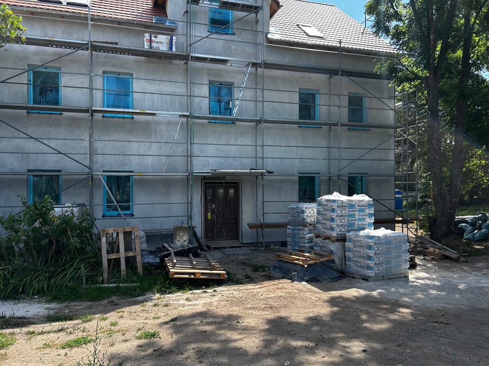 Dostawa tynku z HDS