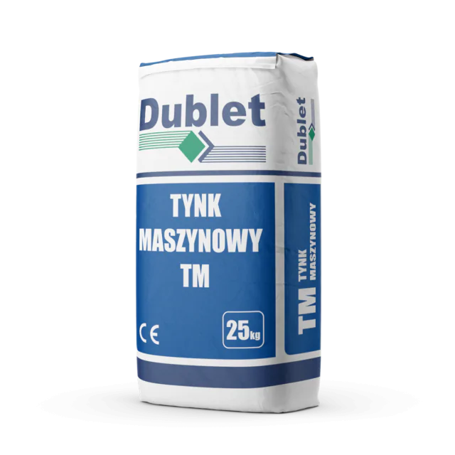 Worek 25 kg tynku maszynowego TM DUBLET